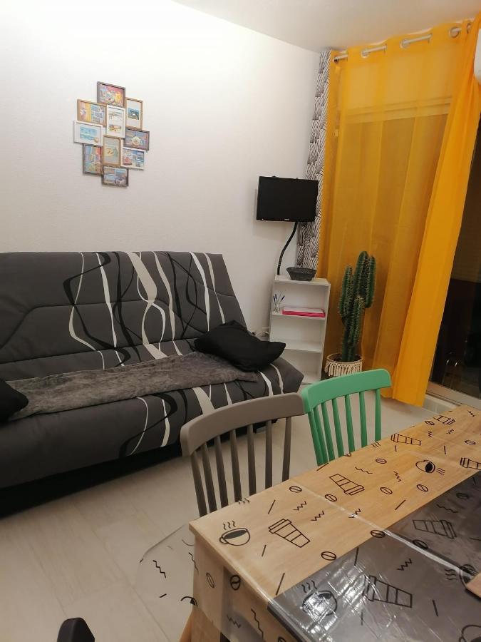 Studio Cabine Valras Plage 300M De La Mer Bagian luar foto